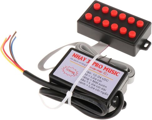 Car Horns Controller Unit Waterproof Easy to Install Electric Horns Speaker for Truck Car Emergency Vehicles, 12 Sound in Kuwait