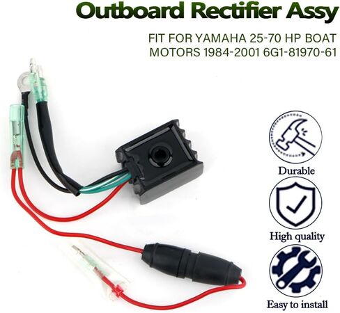 6G1-81970-61 استبدال Assy بديل Assy خارجي من أجل Yamaha 25-70 HP Boat Motors 1984-2001 بواسطة Mopasen in Saudi Arabia