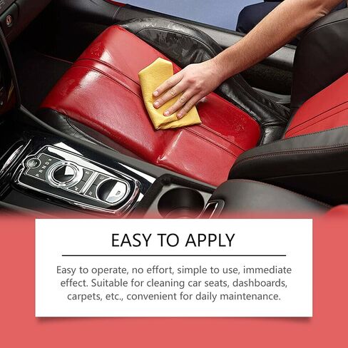Car Multi-Functional Cleaner Fabric Seat Steering Wheel Wheel Body Inside and Outside Stain Cleaner4 Floz in Saudi Arabia