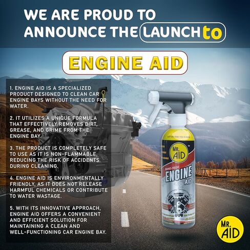 تعمل Aid Engine على تنظيف خلجان محرك السيارات بشكل فعال دون الحاجة إلى الماء ، والصيغة المصممة لإزالة الأوساخ والزيوت والشحوم ، غير قابلة للاشتعال و eco صديقة للبيئة ، (32 أوقية) مع منشفة الألياف الدقيقة (حزمة واحدة) in Saudi Arabia