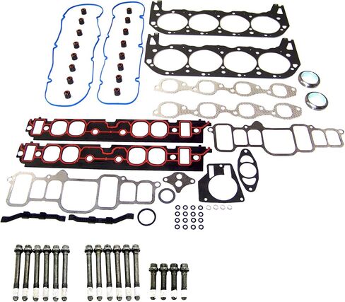 DNJ HGB3174 Cylinder Head Gasket Set with Head Bolt Kit for 1996-2000 Chevrolet, GMC C2500, C2500 Suburban, C3500 7.4L V8 16V OHV 454cid in Saudi Arabia