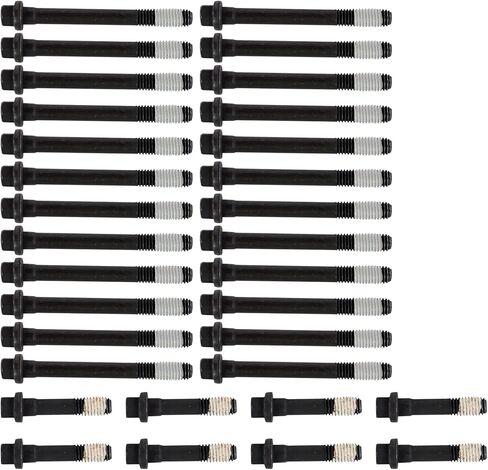 DNJ HGB3174 Cylinder Head Gasket Set with Head Bolt Kit for 1996-2000 Chevrolet, GMC C2500, C2500 Suburban, C3500 7.4L V8 16V OHV 454cid in Saudi Arabia