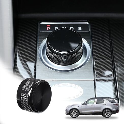 LLKUANG SV Zinc Alloy Replacement Gear Shift Knob Head Compatible with Land Rover Discovery Sport Discovery 4 LR4 LR5 L462 Range Rover Evoque Vogue Velar 2017-2019 (Black) in Saudi Arabia
