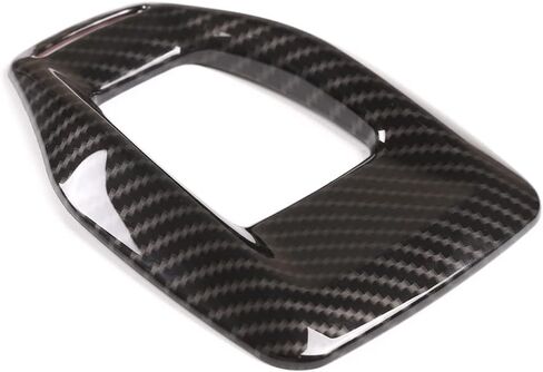 Toycidfg Car Gear Shift Shift Cover Cover Frame for Alfa Romeo Stelvio 2020-2023 ABS Carbon Carbon Pattern Pattern Accessories in Saudi Arabia