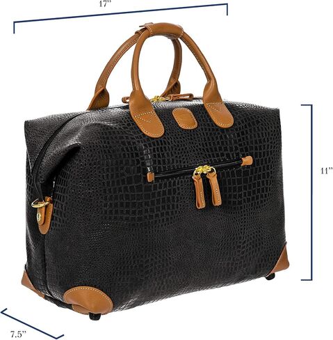 Bric's My Safari 18 "Cargo Duffle Bag - 001 Black in Saudi Arabia