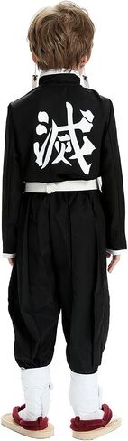 Kids Anime Cosplay Kimono Outfit Uniform Anime Cosplay Costume Halloween Party Set in Saudi Arabia