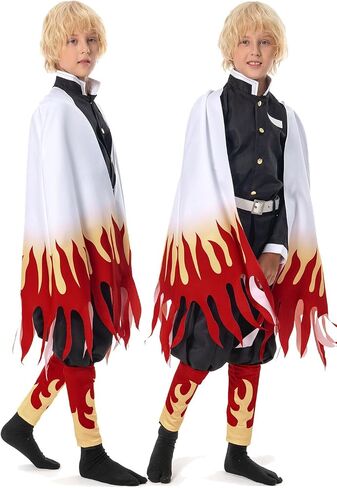 Kids Anime Cosplay Kimono Outfit Uniform Anime Cosplay Costume Halloween Party Set in Saudi Arabia