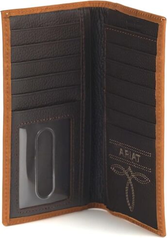 ARIAT Rodeo Southwest Diamond Lace Wallet, Brown in Saudi Arabia