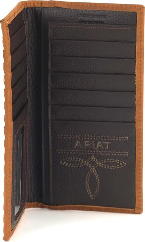 ARIAT Rodeo Southwest Diamond Lace Wallet, Brown in Saudi Arabia