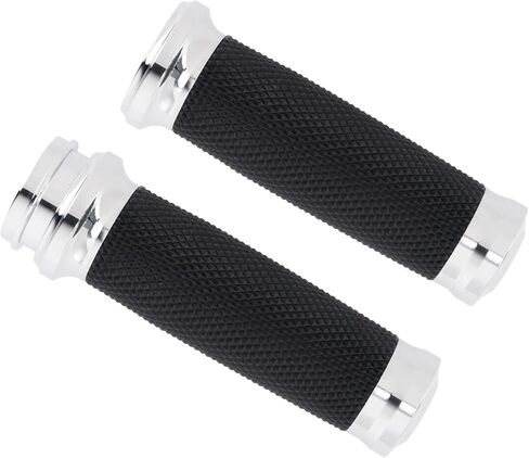 HDBUBALUS 1" Electronic Throttle Handlebar Grips Motorcycle Hand Grips Fit for Harley Street Electra Road Glide Road King in Saudi Arabia