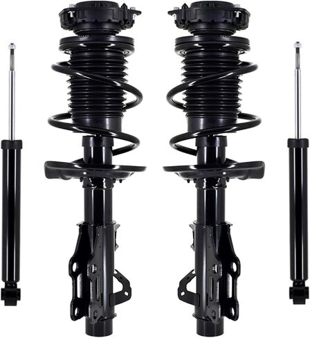 مجموعة Auto Auto من 4 Front Quick Complete Complete Shock-Rear Spring-Rear for 2016-2022 Chevrolet Camaro LT ، LS Convertible in Kuwait