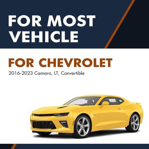 مجموعة Auto Auto من 4 Front Quick Complete Complete Shock-Rear Spring-Rear for 2016-2022 Chevrolet Camaro LT ، LS Convertible in Kuwait