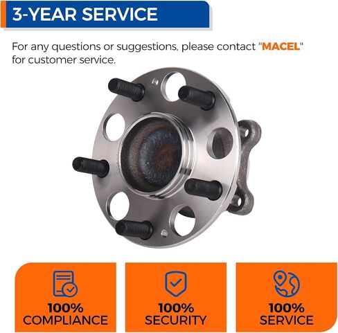 Parod Pair 512327 محور العجلات الخلفية وتجميع الحامل الملاءمة لعام 2004-2008 Acura TSX ، 2005-2007 Honda Accord Hybrid in Saudi Arabia