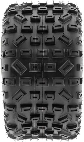 SUNF 18X10-8 ATV UTV TYRE 18X10X8 KNOBBY 6 PR A035 - زوج من 2 in Saudi Arabia