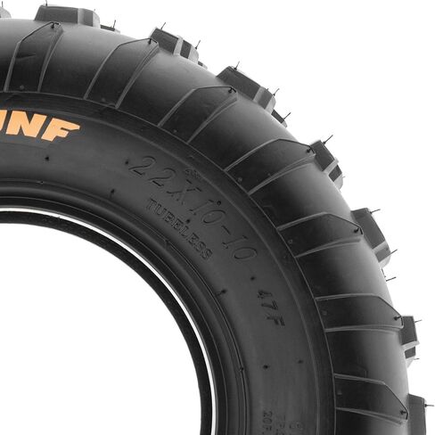 Set of 2 SunF A006-22x10-10 - ATV/UTV Utility Off-Road Tires, 6 PR in Saudi Arabia