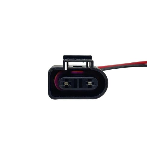 Coolant Temperature Sensor Plug Connector Wiring Harness Pigtail 1K0 973 202, Compatible with Audi VW Golf Jetta Passat A3 A4 A6 A8 MK5 MK6, Replacement for 1K0973202 LJQ in Kuwait