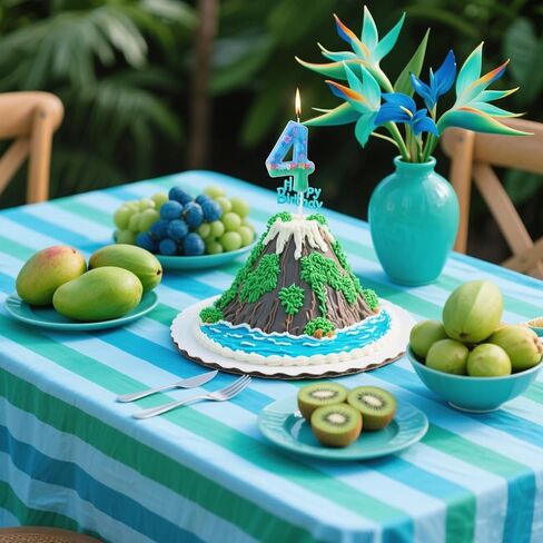 Cartoon Birthday Candles, Pink and Blue Number Candles Leaf Flower Cake Topper Bday Party Supplies Cute Cartoon Candle for Birthday Party (Number 8) in Saudi Arabia
