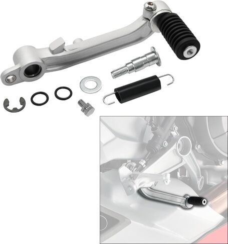TCT-MOTORPARTS Brake Pedal Foot Lever Fit for Aprilia RS660 2021-2025 21 22 23 Aluminum in Saudi Arabia