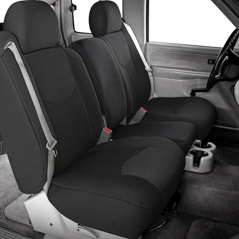 أغطية المقعد متوافقة مع 1999-2006 CHEVY/GMC 1500 ، مجموعة كاملة من الأقمشة المحبوكة. in Kuwait