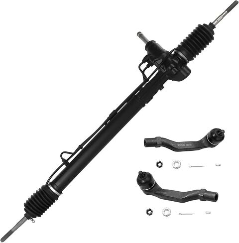 Detroit Axle - Power Steering Rack & Pinion Kit for 1996-2000 Honda Civic 1997 1998 1999 ، Complete Power Steering Rack & Pinion Assembly ، 2 Tie Rod Adms Replication in Saudi Arabia