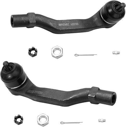 Detroit Axle - Power Steering Rack & Pinion Kit for 1996-2000 Honda Civic 1997 1998 1999 ، Complete Power Steering Rack & Pinion Assembly ، 2 Tie Rod Adms Replication in Saudi Arabia