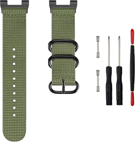 حزام نايلون حزام فرقة متوافقة مع Casio SGW 100/SGW-200/GW-3000B/GW-3500B ، حزام رياضي بديل للرجال والنساء in Kuwait