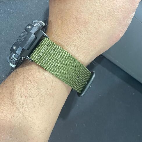 حزام نايلون حزام فرقة متوافقة مع Casio SGW 100/SGW-200/GW-3000B/GW-3500B ، حزام رياضي بديل للرجال والنساء in Kuwait