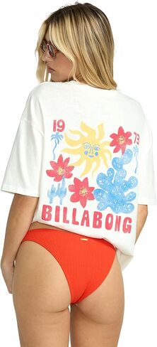 Billabong Women's Super Soft Cotton Knit Jersey Tee Short Sleeve T-Shirt (XS-XL) in Saudi Arabia