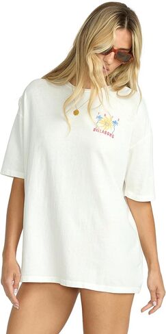 Billabong Women's Super Soft Cotton Knit Jersey Tee Short Sleeve T-Shirt (XS-XL) in Saudi Arabia