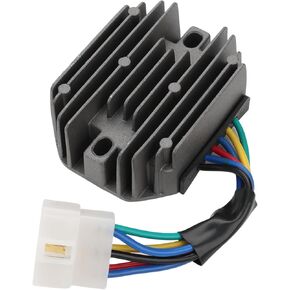 Voltage Regulator Rectifier Compatible with Kubota D1108 1822D 169D Mower ZD18 ZD21 ZD28 G1800 G3200 L3600, Compatible with Yanmar 186D 1983 Tractor YM122 YM126, Replacement for 185530, RS5101 in Saudi Arabia