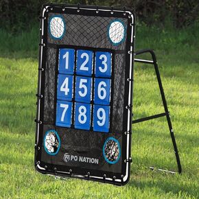 Baseball Pitching Net with Strike Zone Target for Training | Pitchers Practice Net for Baseball & Softball Throwing Net Rebounder in Saudi Arabia