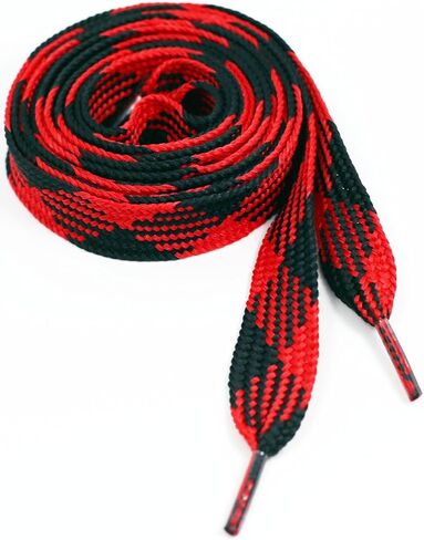 Thick Flat 3/4" Wide Shoelaces Solid Color for All Shoe Types in Saudi Arabia
