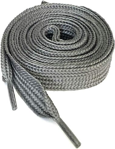 Thick Flat 3/4" Wide Shoelaces Solid Color for All Shoe Types in Saudi Arabia