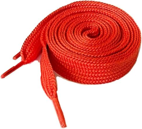 Thick Flat 3/4" Wide Shoelaces Solid Color for All Shoe Types in Saudi Arabia