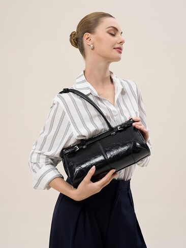 Clutch Purses for Women Soft PU Leather Handbag, Top Handle Satchel Tote and Shoulder Bags for Work in Kuwait