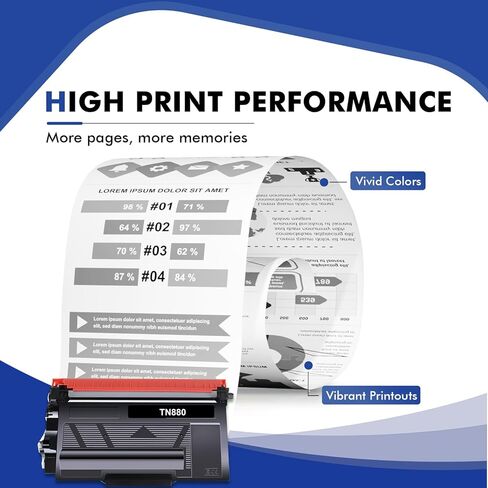 TN433 مجموعة خرطوشة الحبر مجموعة TN-433 MFC-L8900CDW بديل متوافق مع الأخ TN433 TN 433 TN431 لـ Brother MFC L8900CDW HL-L8360CDW HL-L8360CDWT HL-L8260CDW in Kuwait