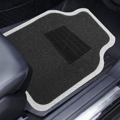 PRETYZOOM 2pcs Car Floor Mat Cars Floor Mats Heel Repair Patch Auto Pedal Pads Foot Rest Pedal Pad Carpet Patch Car Repair Pad Shoe Repair Patch Car Foot Pad Foot Pedal Pad Black Rubber in Saudi Arabia