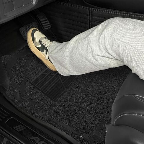PRETYZOOM 2pcs Car Floor Mat Cars Floor Mats Heel Repair Patch Auto Pedal Pads Foot Rest Pedal Pad Carpet Patch Car Repair Pad Shoe Repair Patch Car Foot Pad Foot Pedal Pad Black Rubber in Saudi Arabia