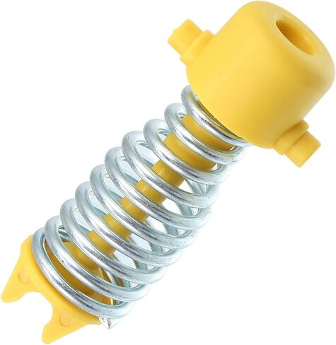 uxcell AV617A600CA 1713550 Brake & Clutch Pedal Controls Spring for Focus C-Max Transit Connect Turnier Kuga Yellow Silver Tone in Kuwait