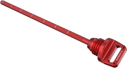 Red Engine Oil Dipstick Stick Sluge متوافق مع Honda XR650R 2000-2007 ، دراجة الأوساخ الألومنيوم in Saudi Arabia