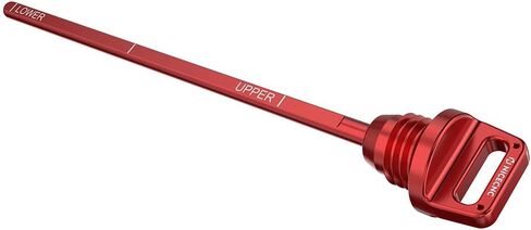 Red Engine Oil Dipstick Stick Sluge متوافق مع Honda XR650R 2000-2007 ، دراجة الأوساخ الألومنيوم in Saudi Arabia