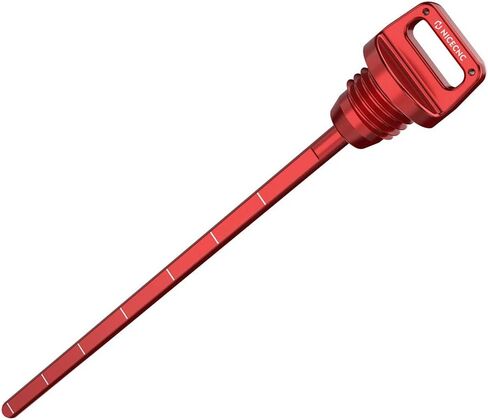 Red Engine Oil Dipstick Stick Sluge متوافق مع Honda XR650R 2000-2007 ، دراجة الأوساخ الألومنيوم in Saudi Arabia