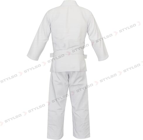 BJJ GI للرجال ، Kimono Brazilian Jiu Jitsu gi مع نسيج preshrunk ، تدريب معتمد من IBJJF جودو GI بدون حزام in Kuwait