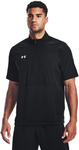 Motivate 2.0 Pullover: Black Short Sleeve by Under Armour in Saudi Arabia
