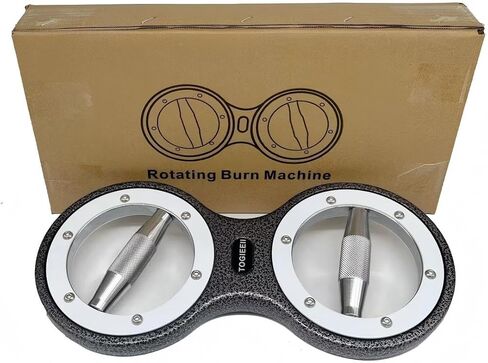 Burn Machine 12 Pound Arm Workout Appliances 360 Degree Rotatable Forearm Exerciser Resistance Adjustable Multi-Functional Rotational Trainer Grip Strength Trainer for Home and Gym Workouts. in Kuwait