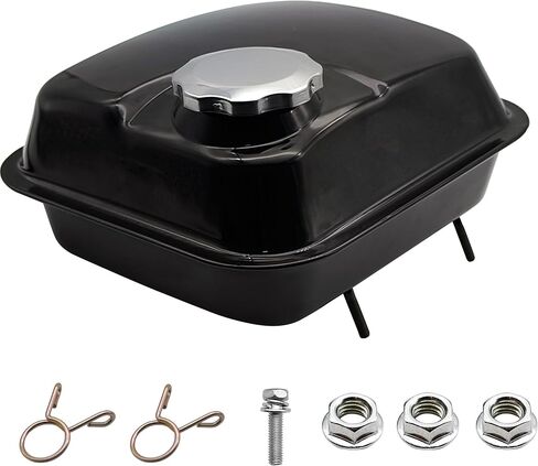 Strongthium Fuel Gas Tank for Baja Heat Warrior Massimo 196cc Coleman BT200X CT200U CT200U-EX MINI BIKE KT196 GO KART 200CC 212CC 224CC (3.56 LOTERS/0.94 GALLON) in Saudi Arabia