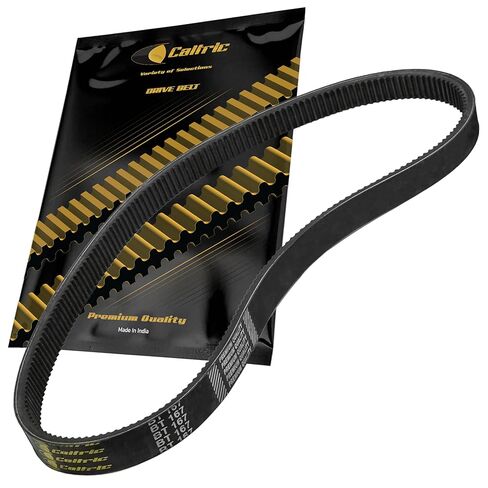 Caltric Drive Belt Compatible with John Deere 1200 1200A Bunker rakes Gator Trail 4X2 6X4 RE28721 in Saudi Arabia