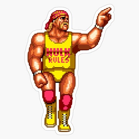 Wrestlefest Red & Yellow Sticker Sticker Window Vinyl Secal 5 " in Saudi Arabia