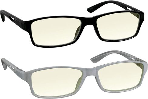 TruVision Readers Blue Light Blocking Reading Glasses 9604HP with Comfort Spring Hinges for Men and Women in Kuwait