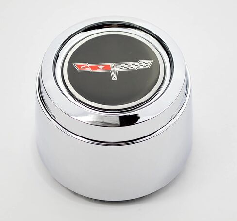 General Motors GM Restoration New Aluminum Wheel Hub Center Cap Replacement for 1980-1981 Chevrolet Chevy Corvette 1973-1982 in Saudi Arabia